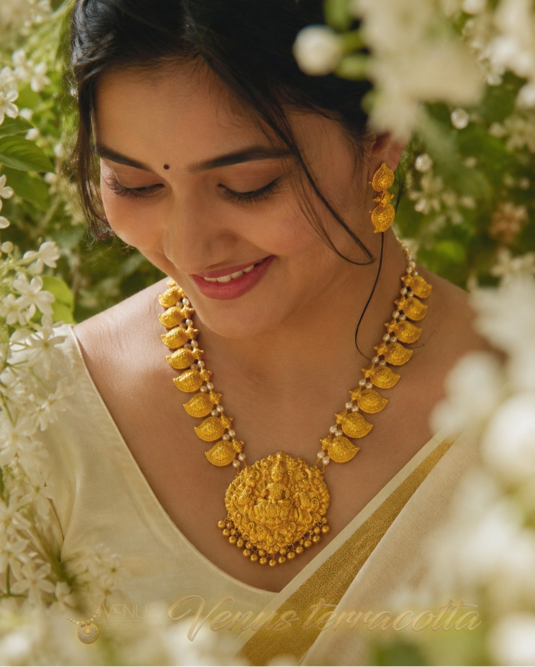 Gold Lakshmi Haram