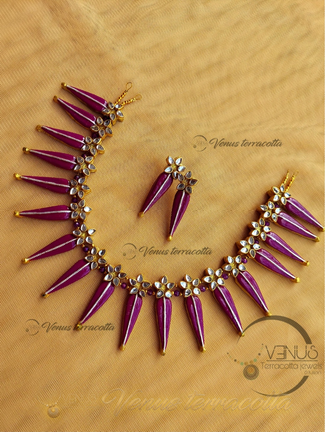 Kundan Necklace Set